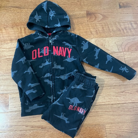 3T Toddler Boy Matching Jogger Set - Dinosaur Print - Picture 5 of 9